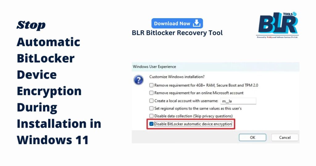 Automatic BitLocker Device Encryption