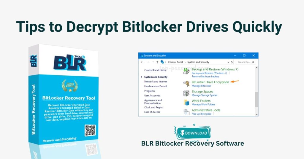 Decrypt Bitlocker Drives